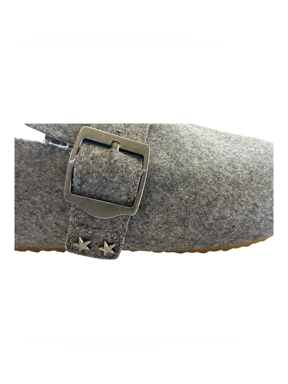 Blowfish Malibu Kids Gray Felt Clogs Size 6
